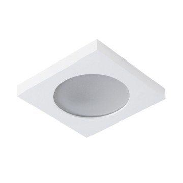 IP44 LED inbouwspot Tindra wit vierkant
