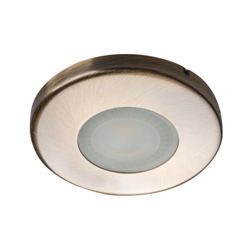 IP44 LED inbouwspot brons rond