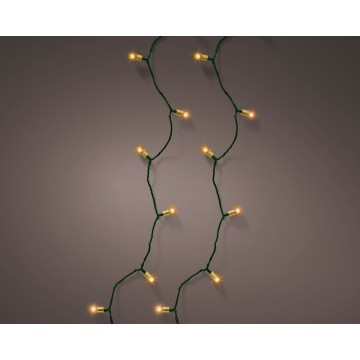 LED vintage string met twinkel effect 4,9M - 50LEDs