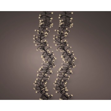 LED cluster kerstverlichting voor buiten met 1128 LEDS - 10,5M - Soft Gold - 2700K 