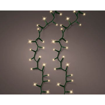 LED Compact kerstverlichting voor buiten met 220 LEDS - 5M - Soft Gold - 2700K