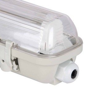 IP65 armatuur inclusief led buis 4000k Koel Wit 120cm