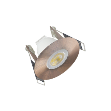 IP65 LED Midi Inbouwspot koper rond