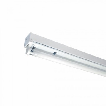 Enkel armatuur 120cm met led buis 3000K 