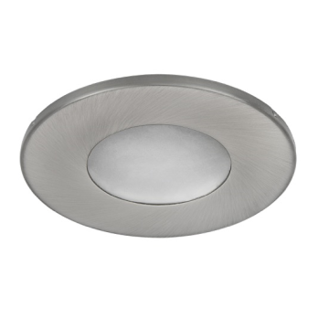 IP44 LED inbouwspot nikkel/mat rond