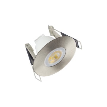 IP65 LED Midi Inbouwspot nikkel/mat rond