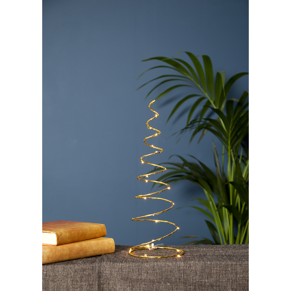 Decoratie Cone dizzy- 40cm Goud Decoratie Cone dizzy- 40cm Goud