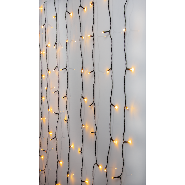 Gouden lichtgordijn 1,3x2meter - 120leds Gouden lichtgordijn 1,3x2meter - 120leds
