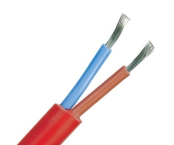 Hittebestendig draad 2 x 1.00 | Per Meter 