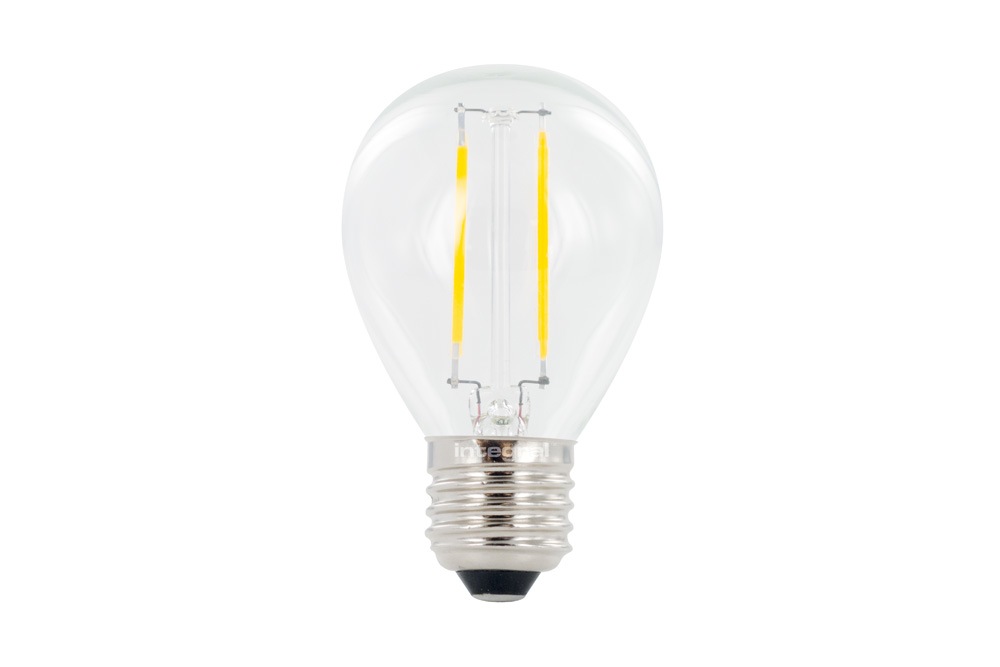 E27 Kogel LED Lamp -Extra Warm Wit (2700K) -2 Watt, vervangt 25W Halogeen -Integral