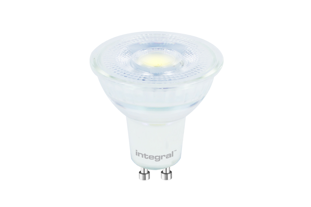 GU10 Spot LED Lamp -Daglicht (6000K) -4.7 Watt, vervangt 50W Halogeen -Integral