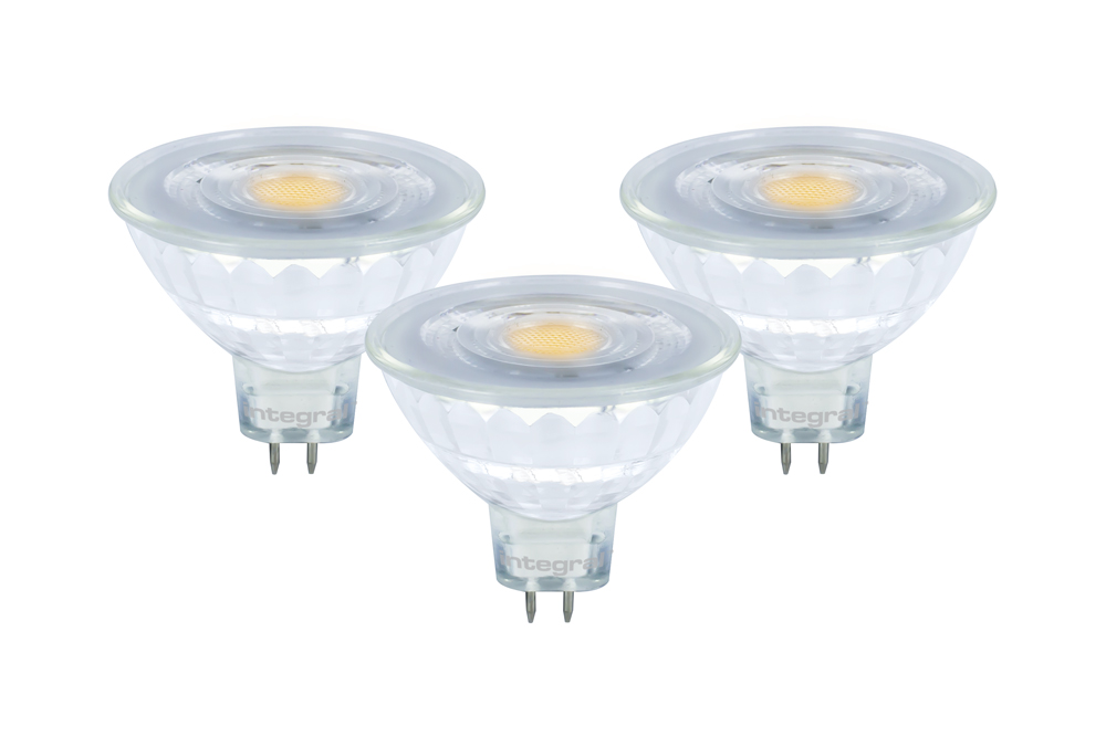Dimbare GU5.3 Spot LED Lamp -Extra Warm Wit (2700K) -4.4 Watt, vervangt 35W Halogeen -Integral