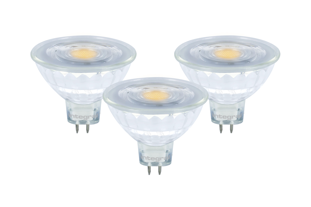 Dimbare GU5.3 Spot LED Lamp -Extra Warm Wit (2700K) -5.5 Watt, vervangt 35W Halogeen -Integral