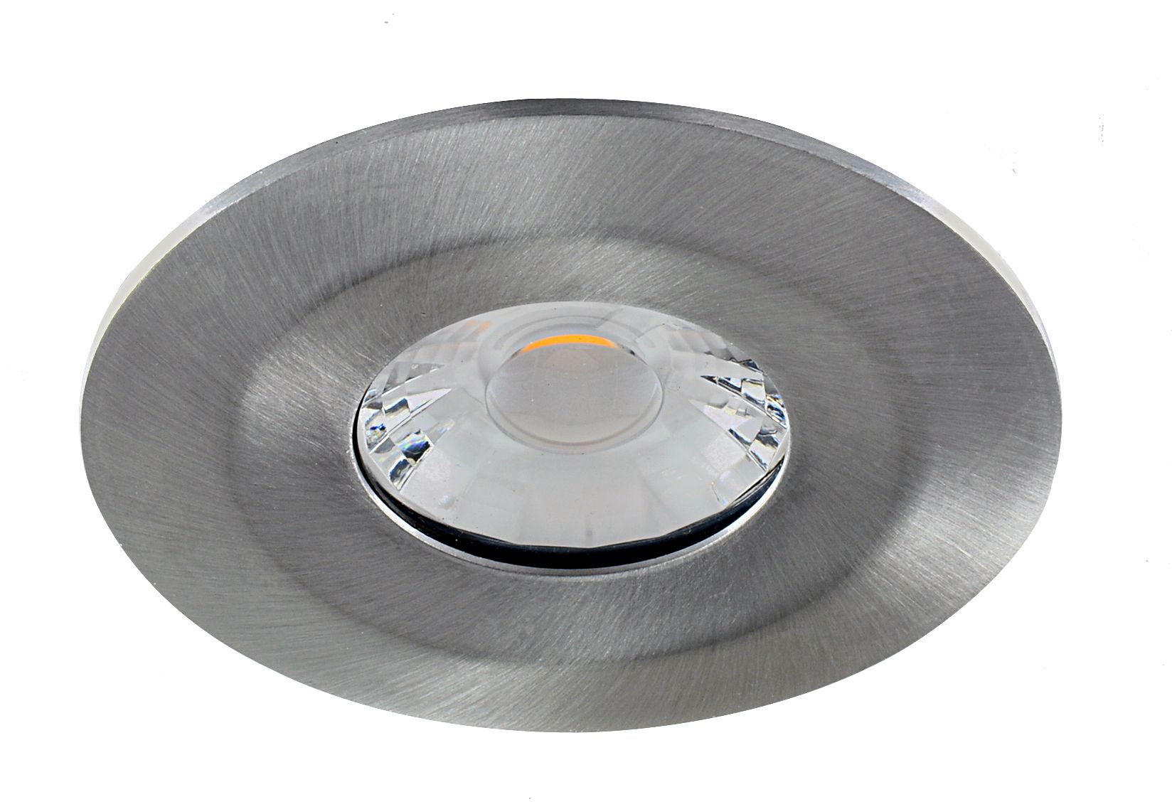 IP65 LED Inbouwspot Barbel -Rond RVS Look -Koel Wit -Dimbaar 6W -Integral IP65 LED Inbouwspot Barbel -Rond RVS Look -Koel Wit -Dimbaar 6W -Integral