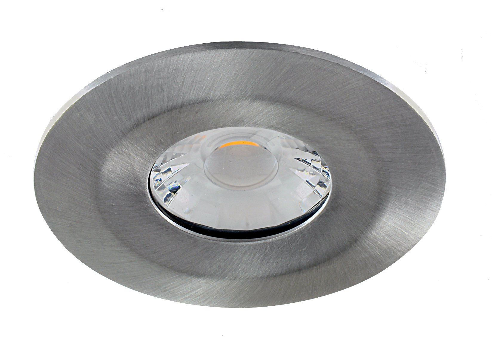 IP65 LED Inbouwspot Alexia -Rond RVS Look -Warm Wit -Dimbaar 6W -Integral