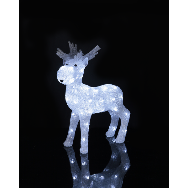 Kerst rendier Crystallo 48cm Kerst rendier Crystallo 48cm