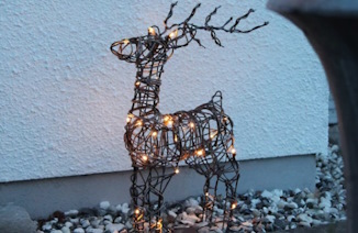 Kerstdecoratie voor buiten