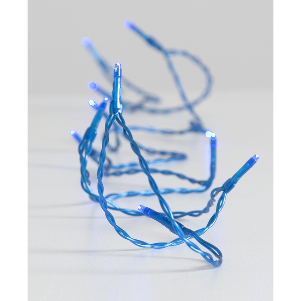 Kerstverlichting Blauw op batterij - 210cm - 15leds Kerstverlichting Blauw op batterij - 210cm - 15leds