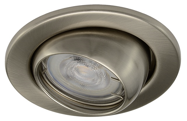 LED inbouwspot Bald -Rond RVS Look -Sceneswitch -Dimbaar -5W -Philips LED
