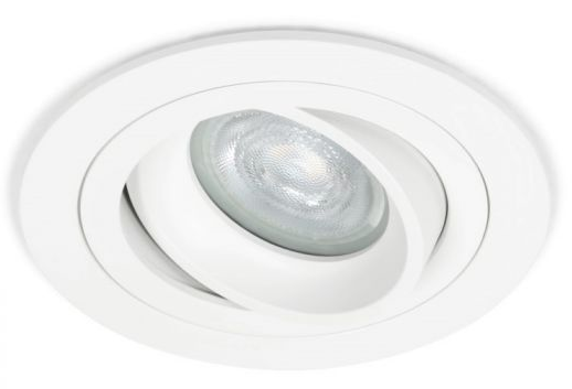 LED inbouwspot Dagvard -Rond Wit -Koel Wit -Dimbaar -4.9W -Philips LED