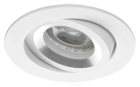 LED inbouwspot Lars -Rond Wit -Extra Warm Wit -Dimbaar -5W -Philips LED