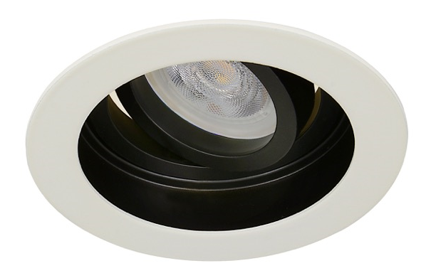 Warmglow inbouwspot Roan -Verdiept Wit -Philips Warm Glow -Dimbaar -4W -Philips LED