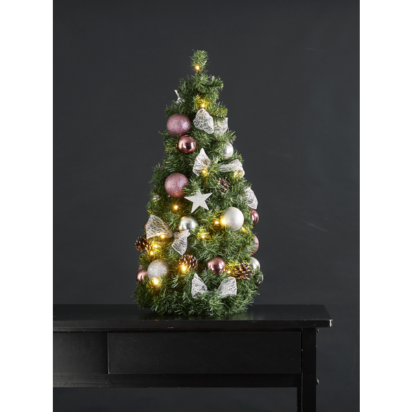 Mini versierde Kerstboom Noel 65cm Mini versierde Kerstboom Noel 65cm