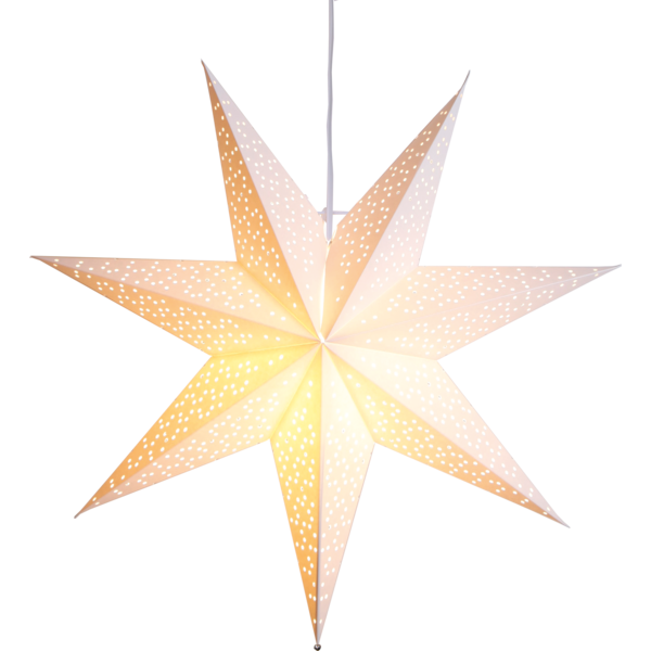 Papieren Kerstster Dot- 54cm Papieren Kerstster Dot- 54cm