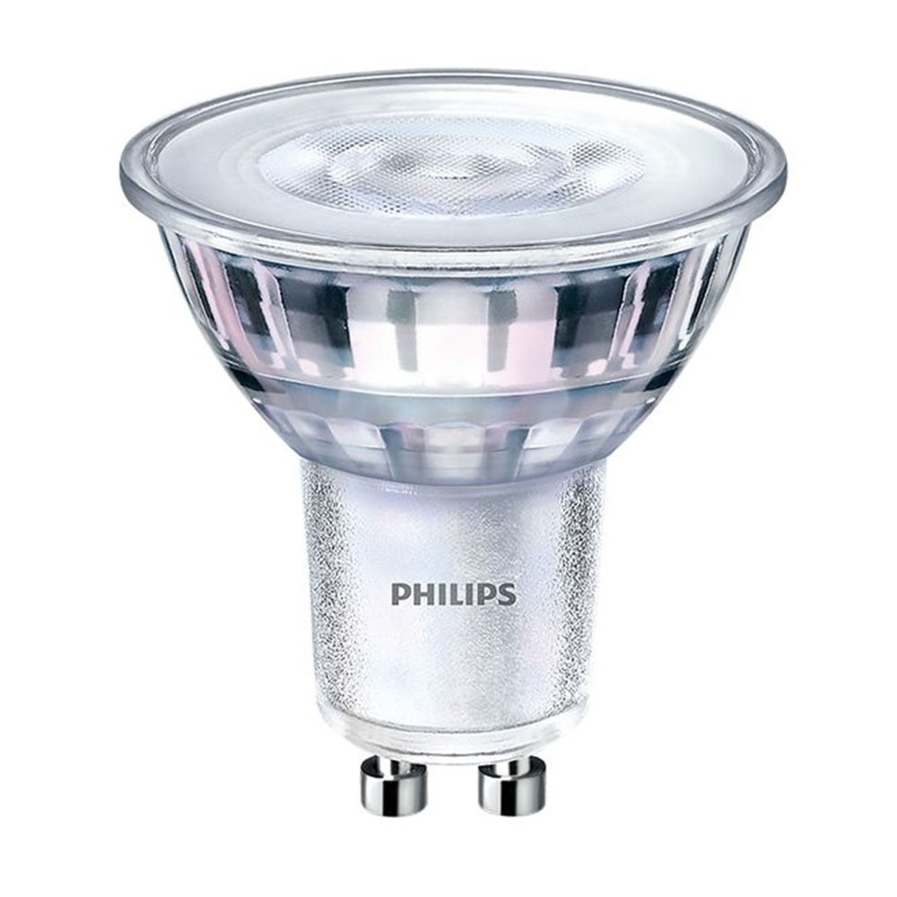 Dimbare GU10 Spot LED Lamp -Warm Wit (3000K) -4 Watt, vervangt 35W Halogeen -Philips