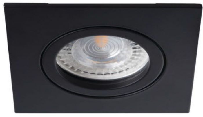 LED inbouwspot Dinkel -Vierkant Zwart -Koel Wit -Dimbaar -4.9W -Philips LED LED inbouwspot Dinkel -Vierkant Zwart -Koel Wit -Dimbaar -4.9W -Philips LED