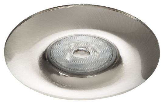 Platte IP65 Badkamerspot Dusty -IP65- SpatwaRond RVS Look -Extra Warm Wit -Dimbaar -3.8W -RTM Lighting LED