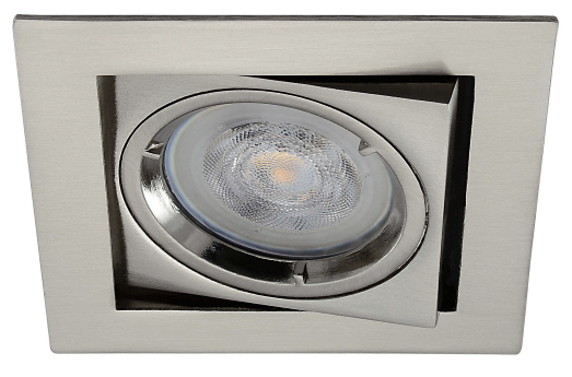 Platte inbouwspot Fabbe -Vierkant RVS Look -Extra Warm Wit -Dimbaar -3.8W -RTM Lighting LED Platte inbouwspot Fabbe -Vierkant RVS Look -Extra Warm Wit -Dimbaar -3.8W -RTM Lighting LED