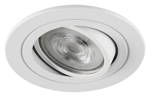 Platte inbouwspot Gulleff -Rond Wit -Extra Warm Wit -Dimbaar -3.8W -RTM Lighting LED