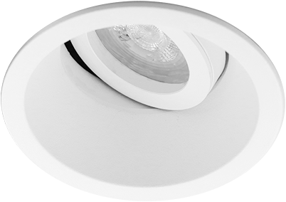 Premium Inbouwspot Warmglow Carl Wit Verdiepte ronde spot Philips Warm Glow Met Philips LED