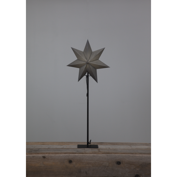 Zwarte kerstster Ozen - 85cm Zwarte kerstster Ozen - 85cm