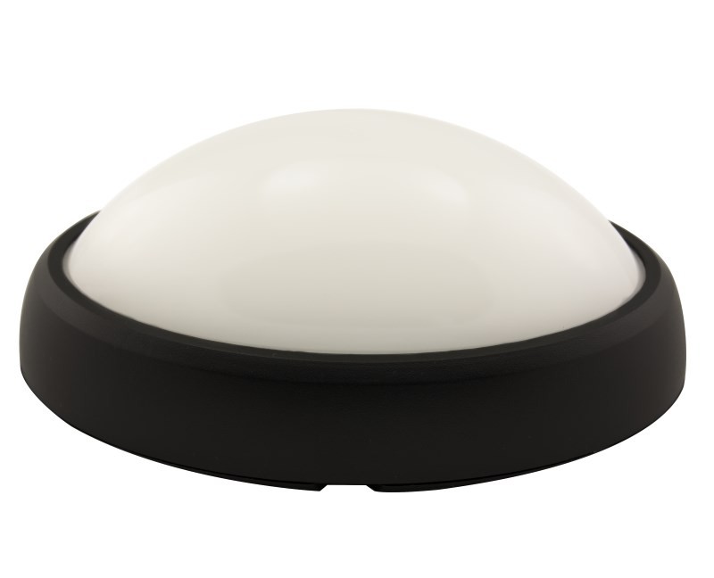 Zwarte ovale LED Plafondlamp