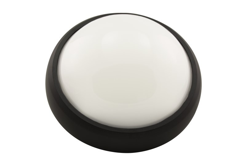 Zwarte ronde LED Plafondlamp 