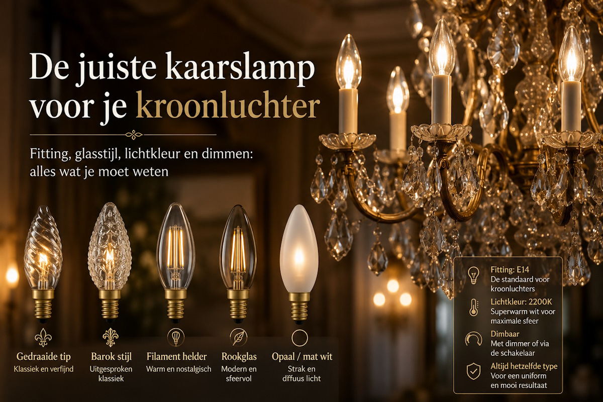 kaarslamp led 