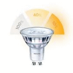 3-standen lamp met GU10 Fitting