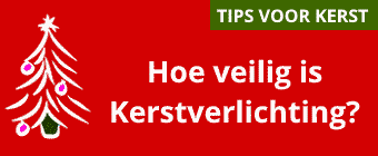 Hoe veilig is de kerstverlichting?