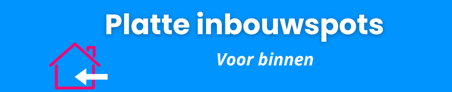 Ondiepe inbouwspots voor binnen
