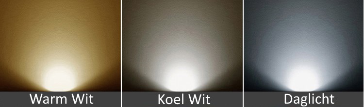 plafond Een effectief Bestaan LED verlichting kan in alle kleuren, maar wat is gangbaar?